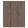 Tủ quần áo gỗ MDF Juno Sofa 3 cánh ngăn kéo trong màu vàng đậm 160 x 55 x 200cm